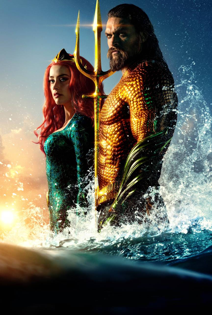 AQUAMAN and Mera Wallpaper