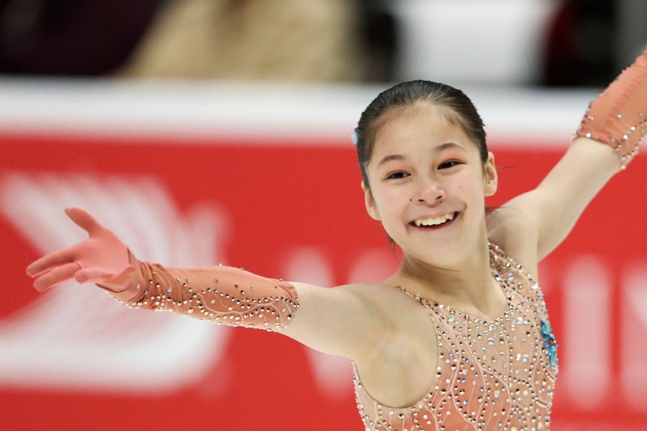 Alysa Liu, 13, youngest to win U.S. women's figure skating title