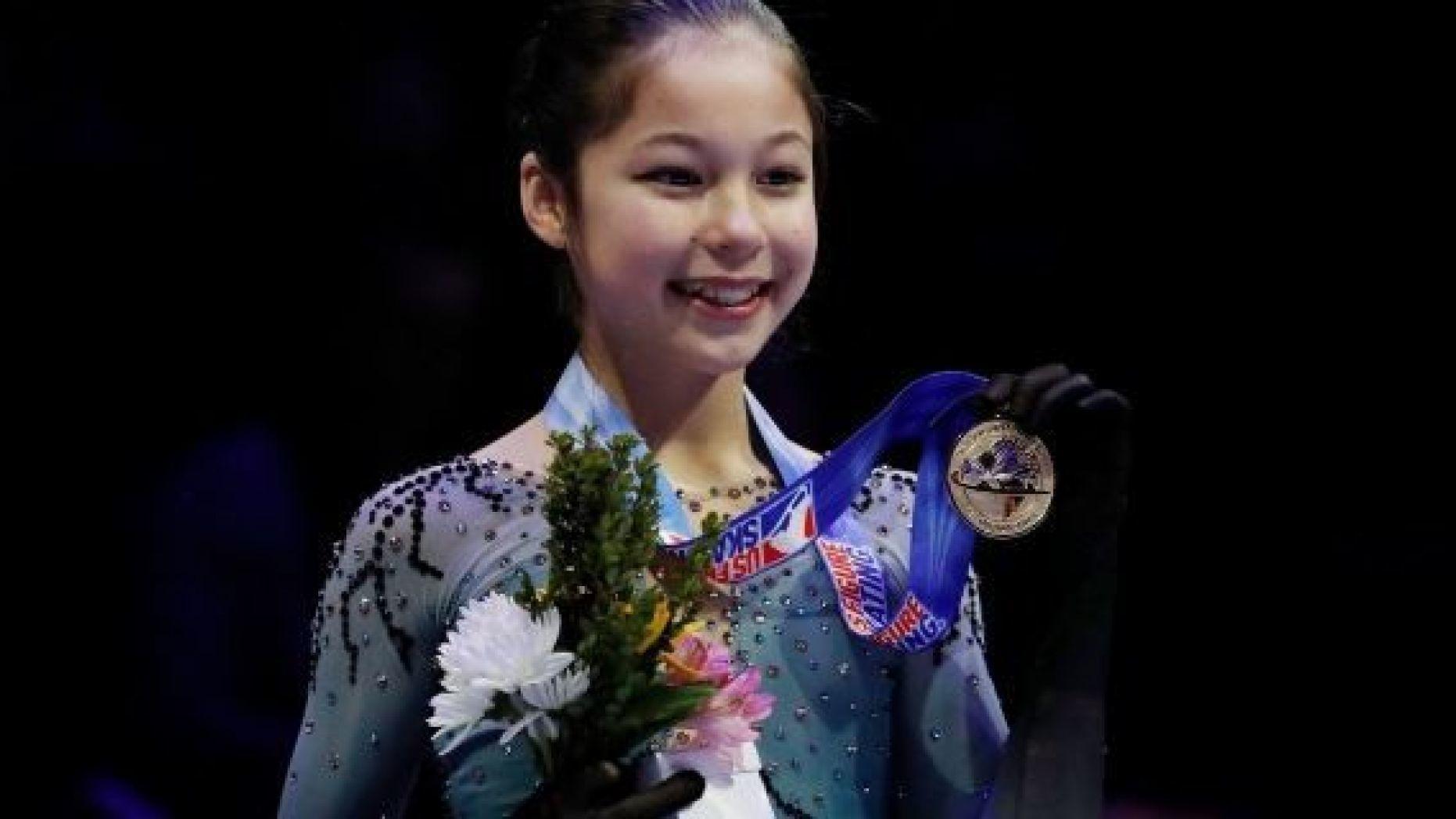 Alysa Liu, 13, becomes youngest winner of individual title at US