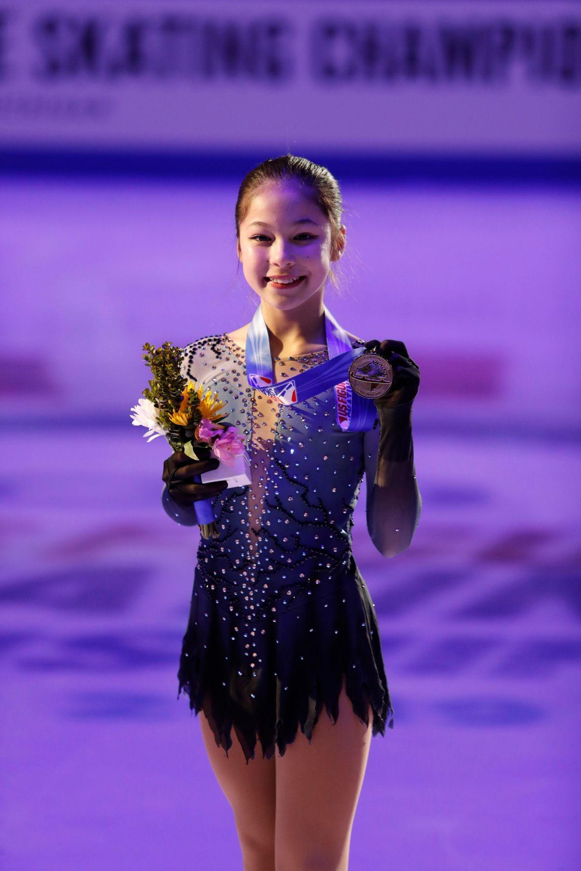 Alysa Liu, 13, becomes youngest U.S. women's figure skating champion