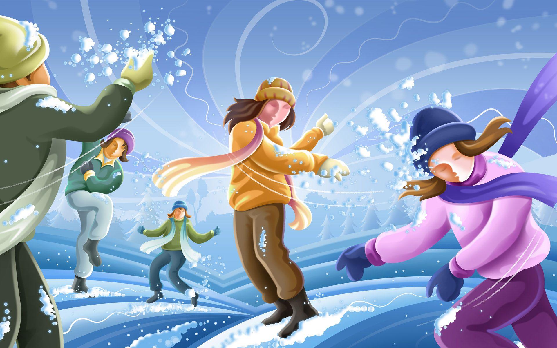 Snowball Fights Wallpapers - Wallpaper Cave