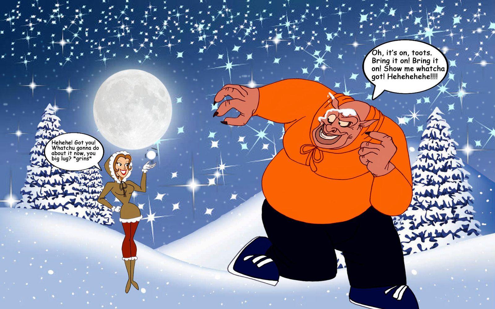 SnowBall fightby Randolph Larry 624 - Kids In