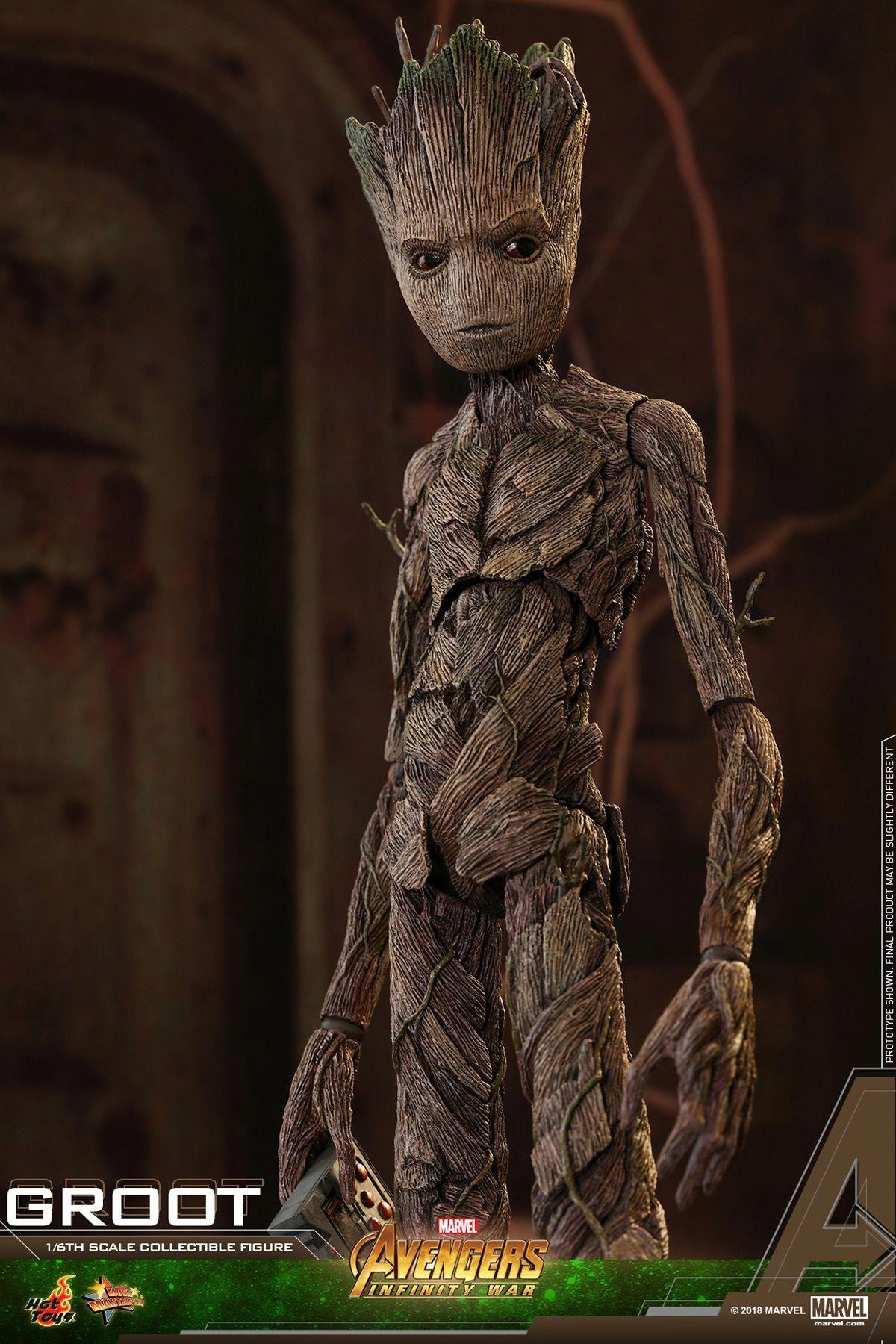 Teenage Groot and Rocket Hot Toys Revealed #toyroketcollection. Toy