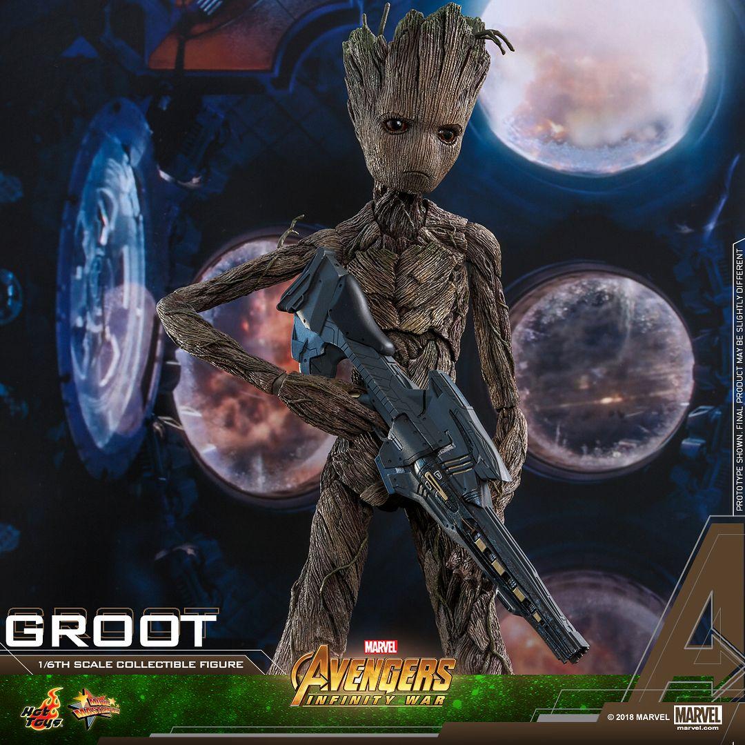 Teen Groot and Rocket Pal Around as AVENGERS: INFINITY WAR Deluxe