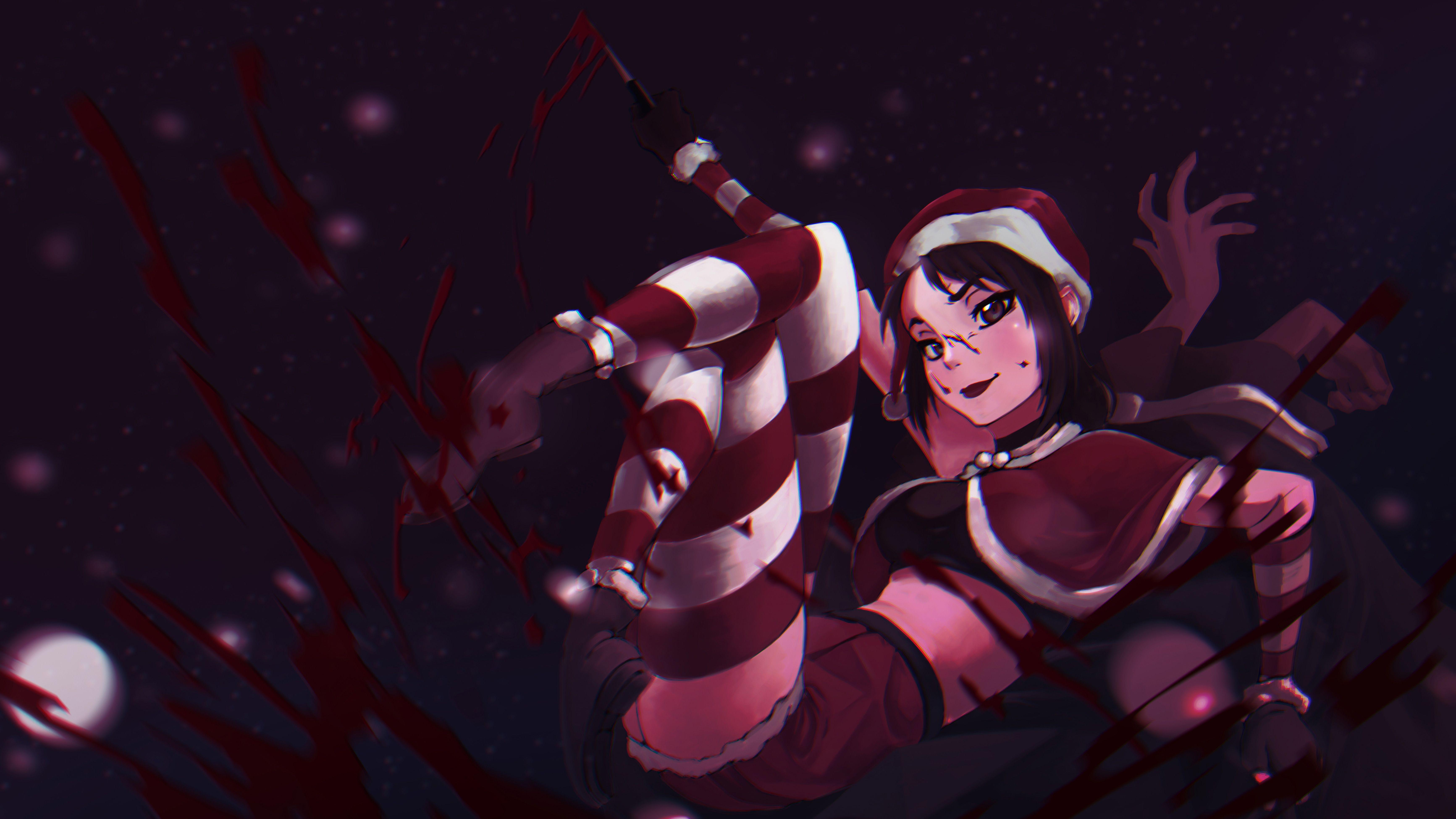 Yandere Chan 2048x1152 Resolution HD 4k Wallpaper, Image