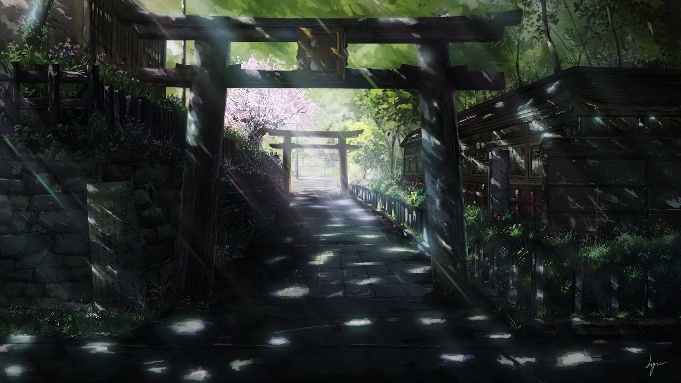 Anime Japan Scenery Wallpaperx768