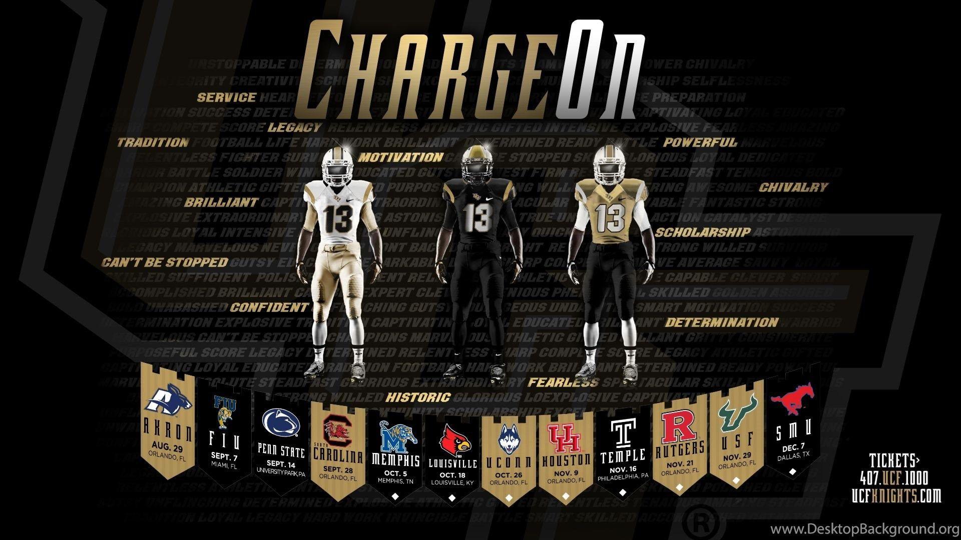 Picture > Ucf Background Football Desktop Background