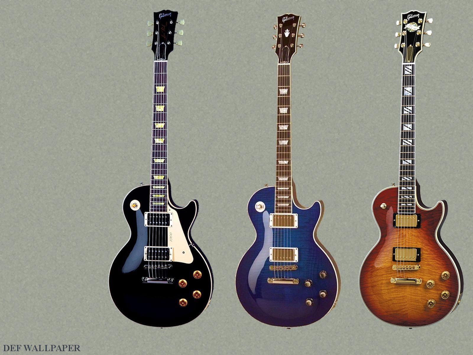 DEF Wallpaper Guitar 3 Gibson Les Paul Guitars Png 245879. Guitars