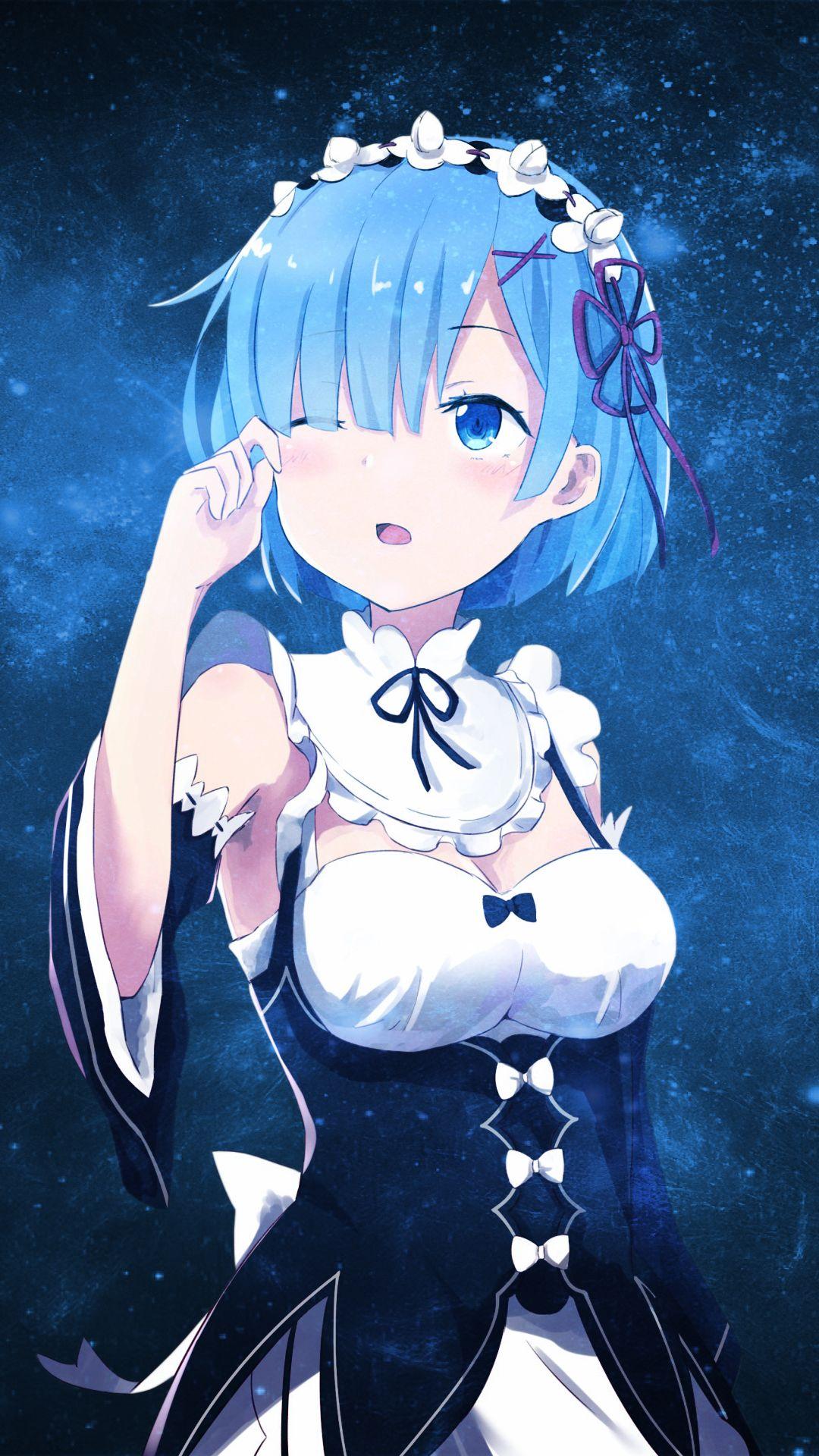 Rem Anime Cute Wallpapers Wallpaper Cave