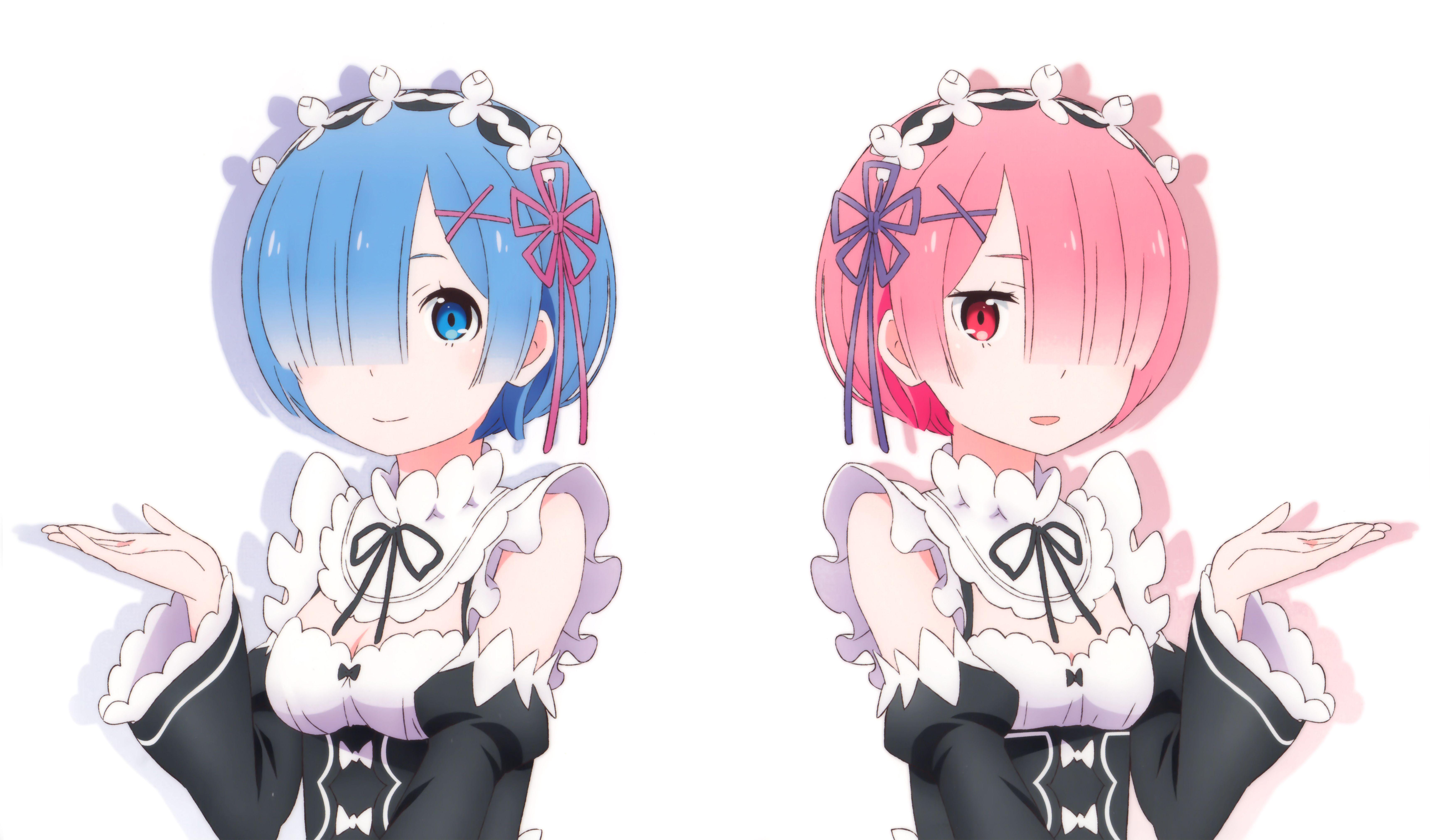 rem and ram dual wallpaper 5. Dual Monitor Wallpaper