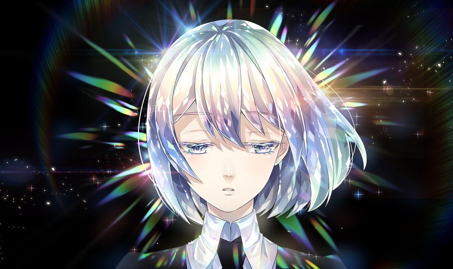 Download 1772x1054 Houseki No Kuni, Dimaond, Short Hair Wallpaper