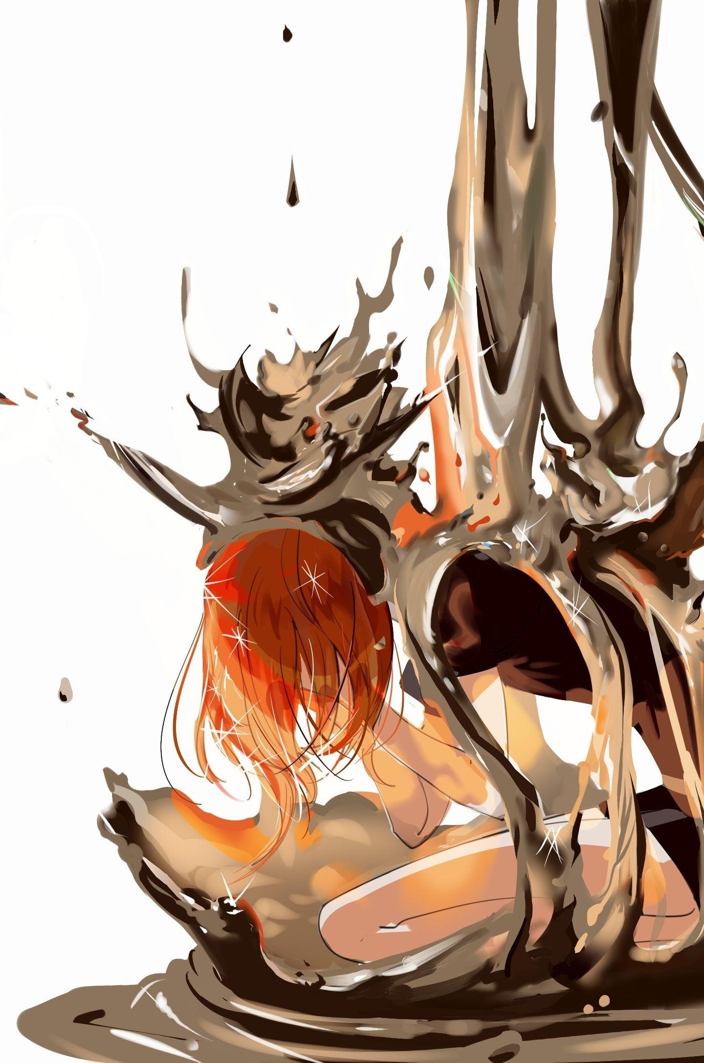 Download 1440x2630 wallpaper houseki no kuni, anime girl, linqui