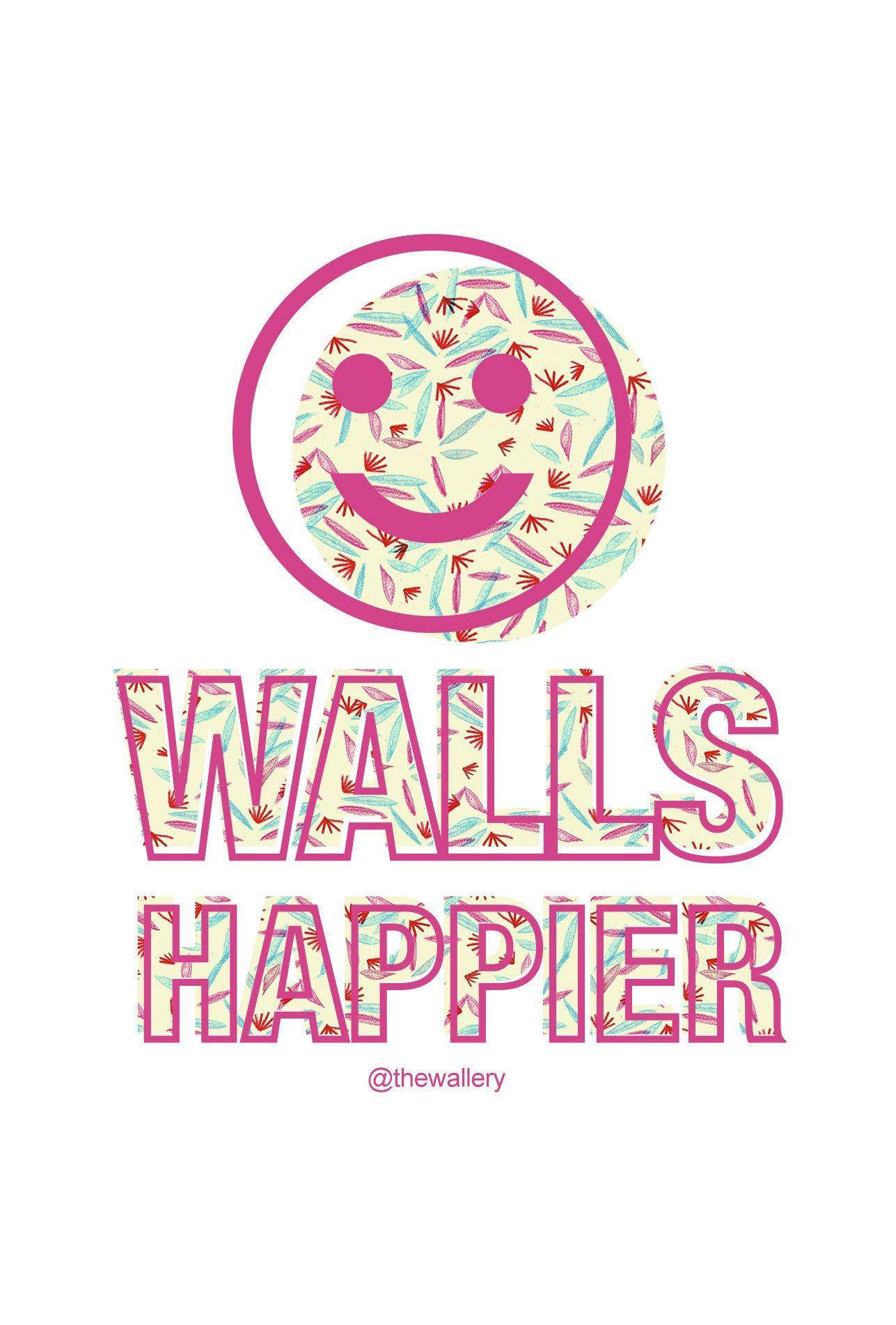 WALLS HAPPIER wallpaper pattern by Anna Grimal Check our wallpaper