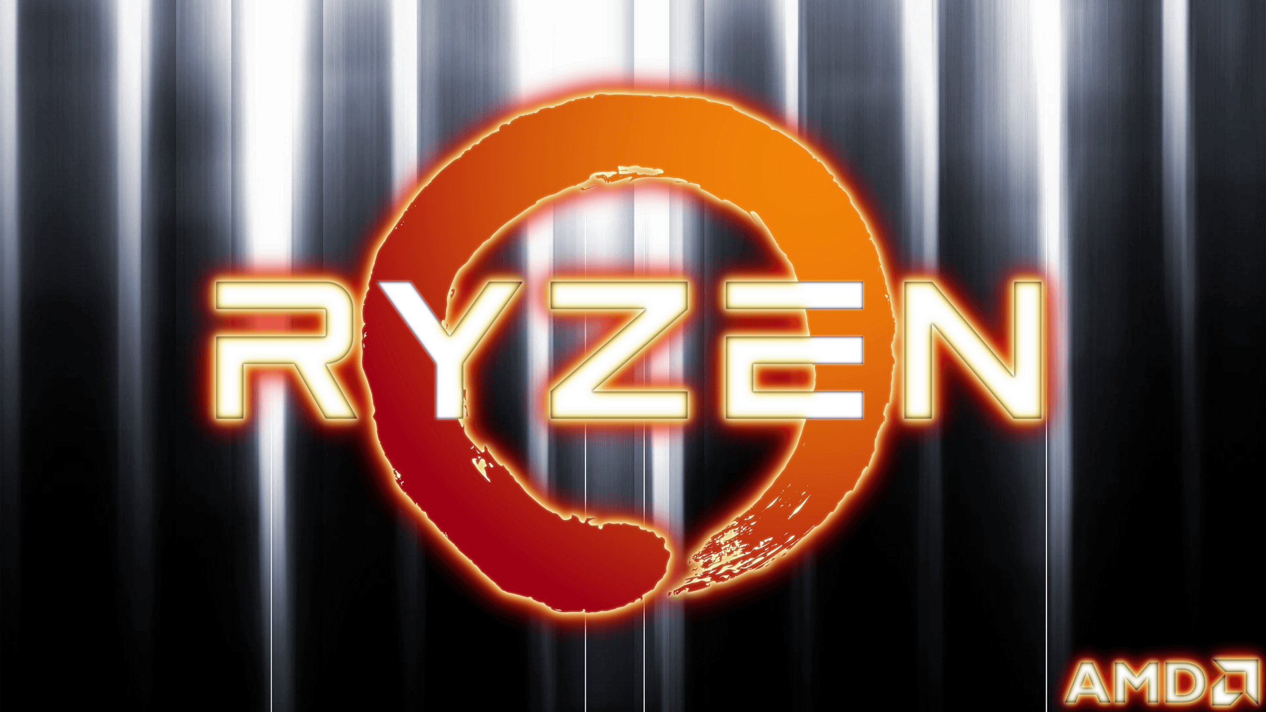 Red Hot AMD RYZEN Wallpaper [2560 X 1440]
