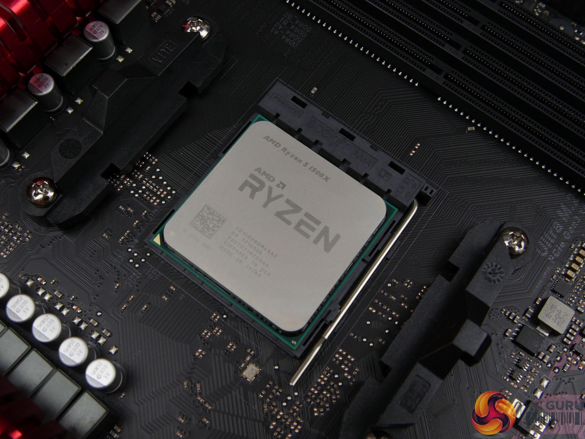 AMD Ryzen 5 1500X (4C8T) CPU Review