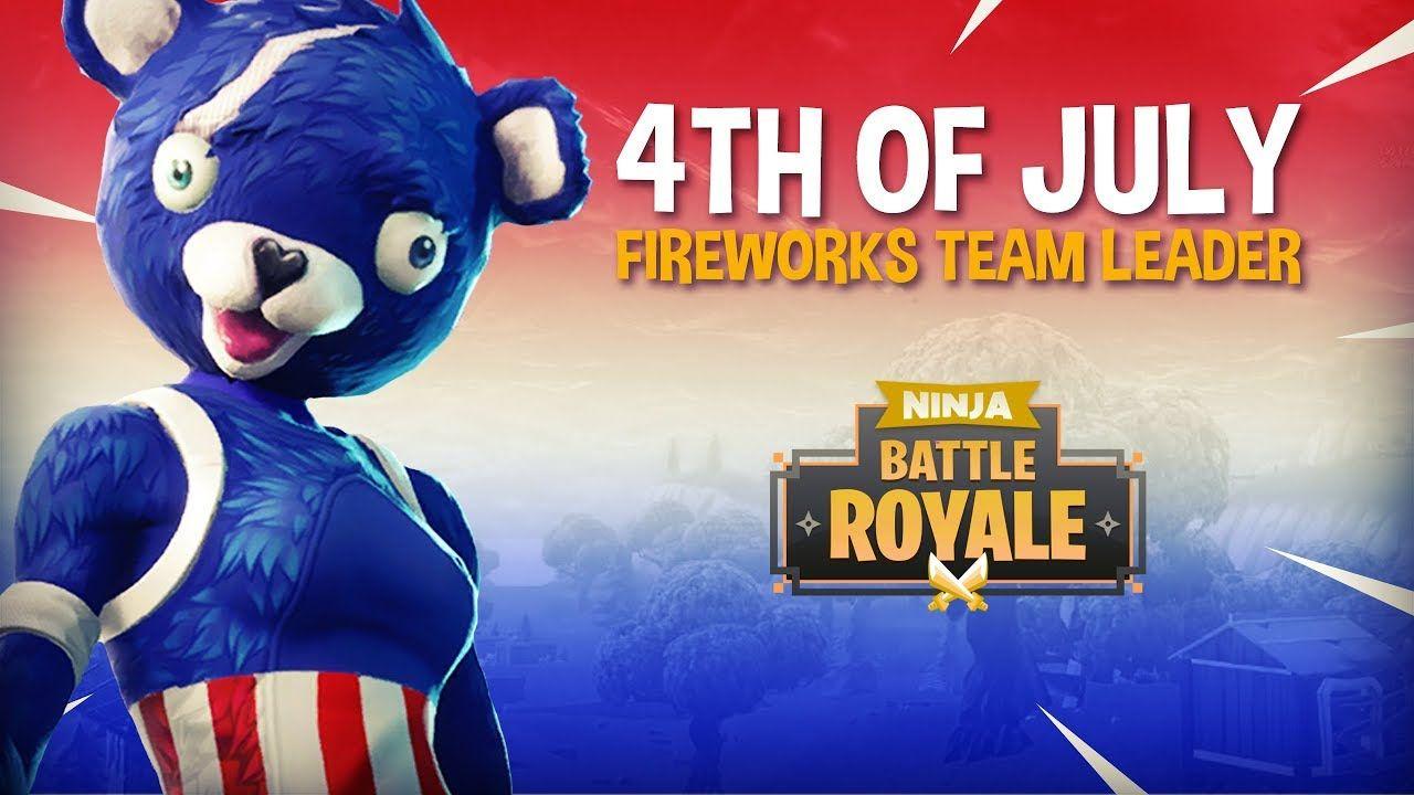 NEW 4th of July Fireworks Team Leader Skin! Battle Royale