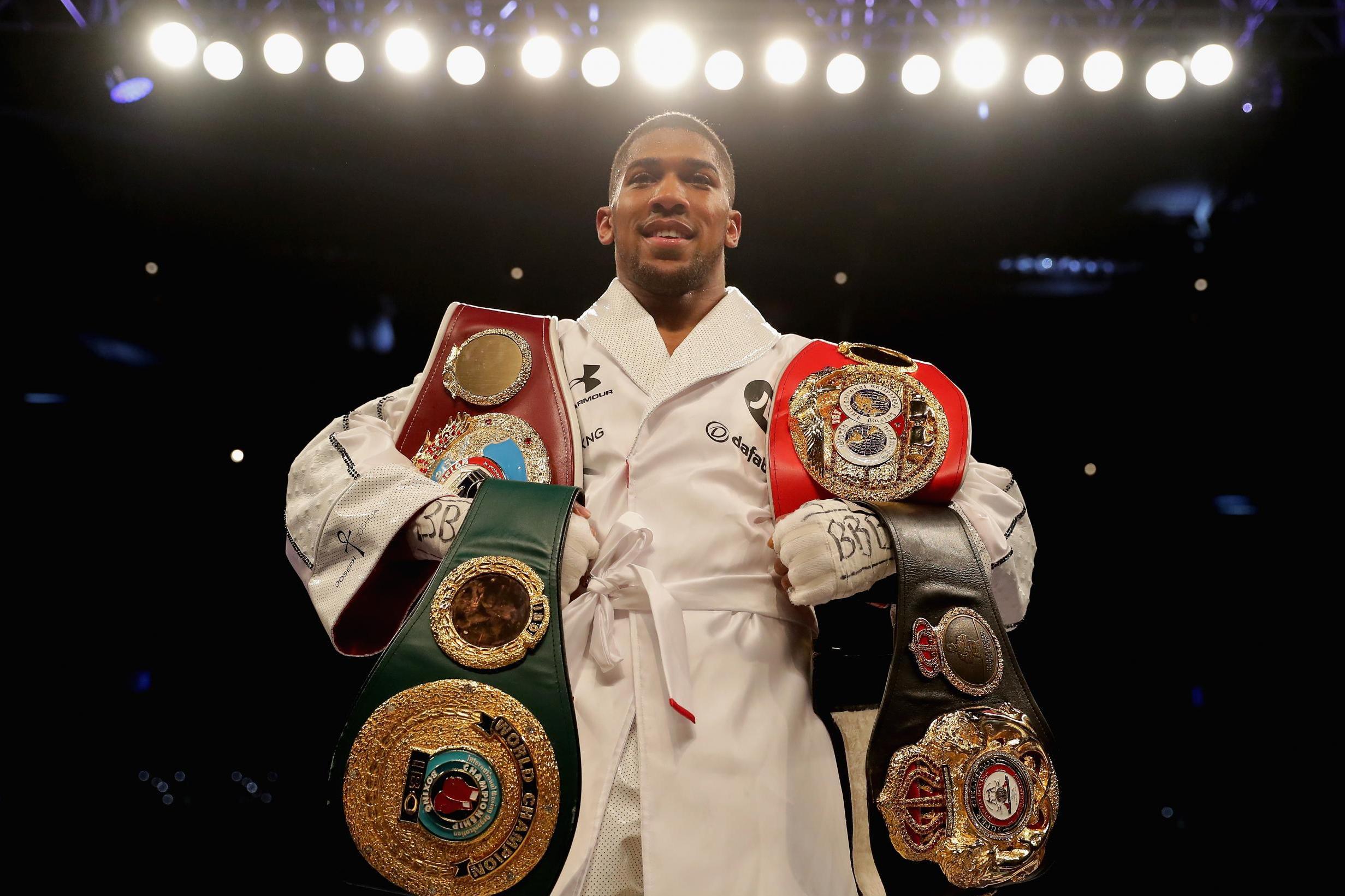 Anthony Joshua plans to dominate heavyweight division with 'boxing