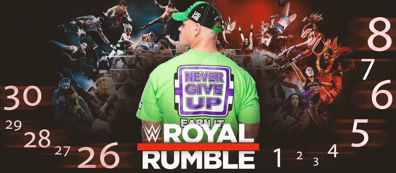 WWE Royal Rumble 2019 Feat. John Cena Wallpaper