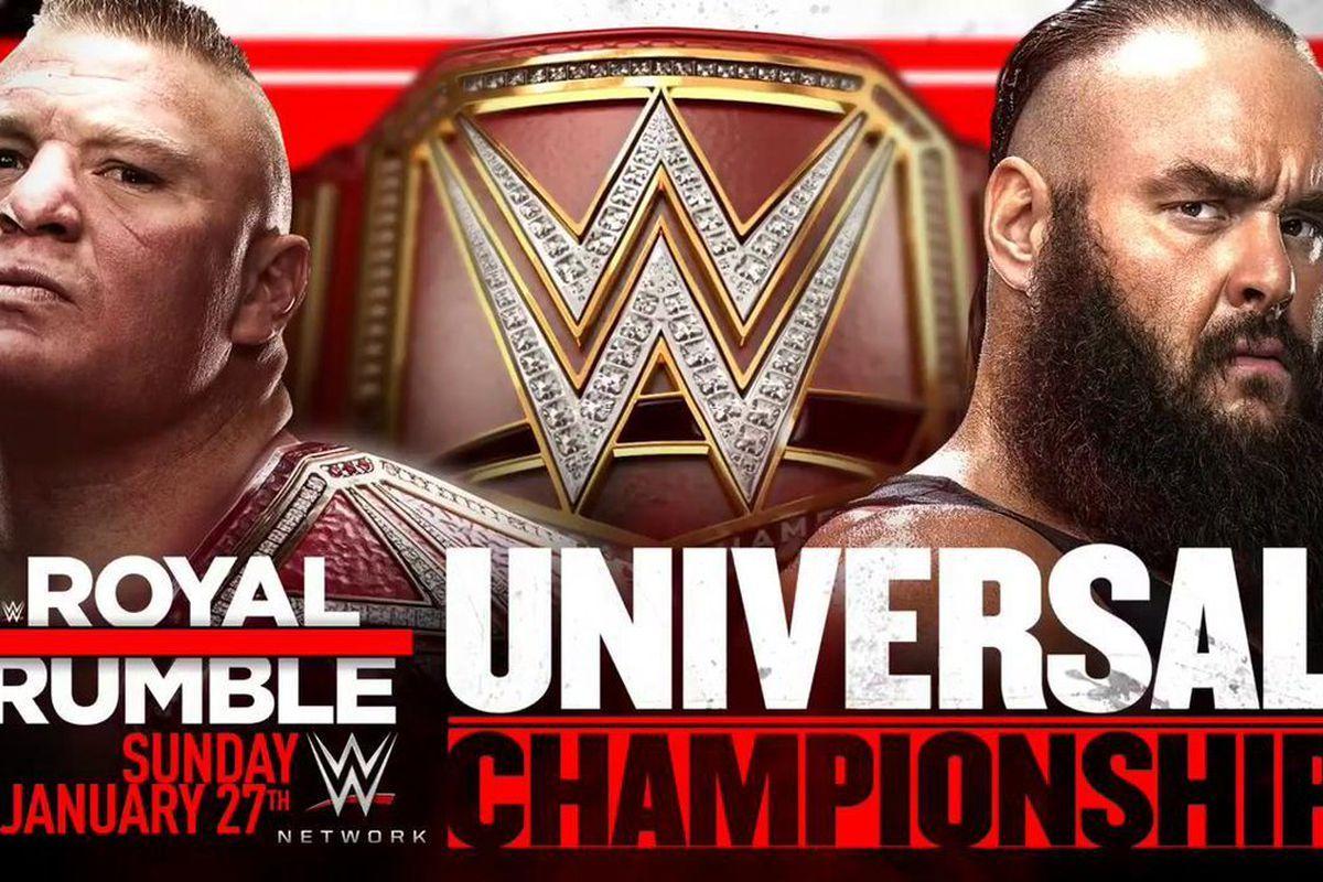 Brock Lesnar vs. Braun Strowman official for Royal Rumble