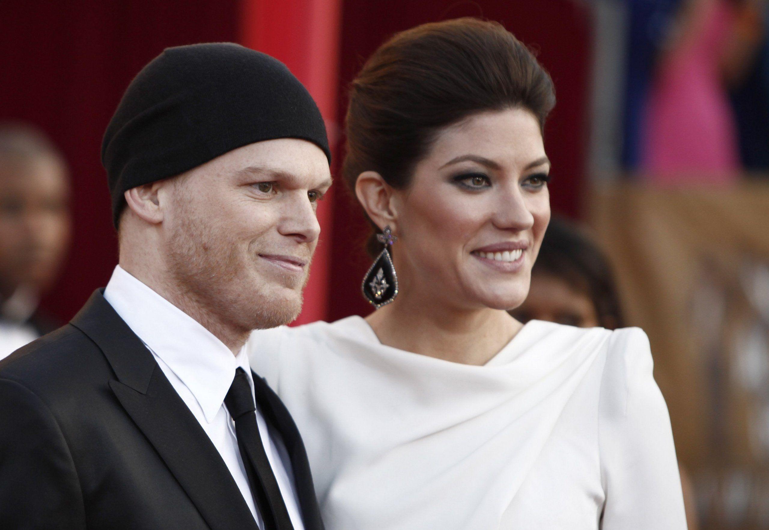 Jennifer Carpenter image Michael C. Hall and Jennifer Carpenter at
