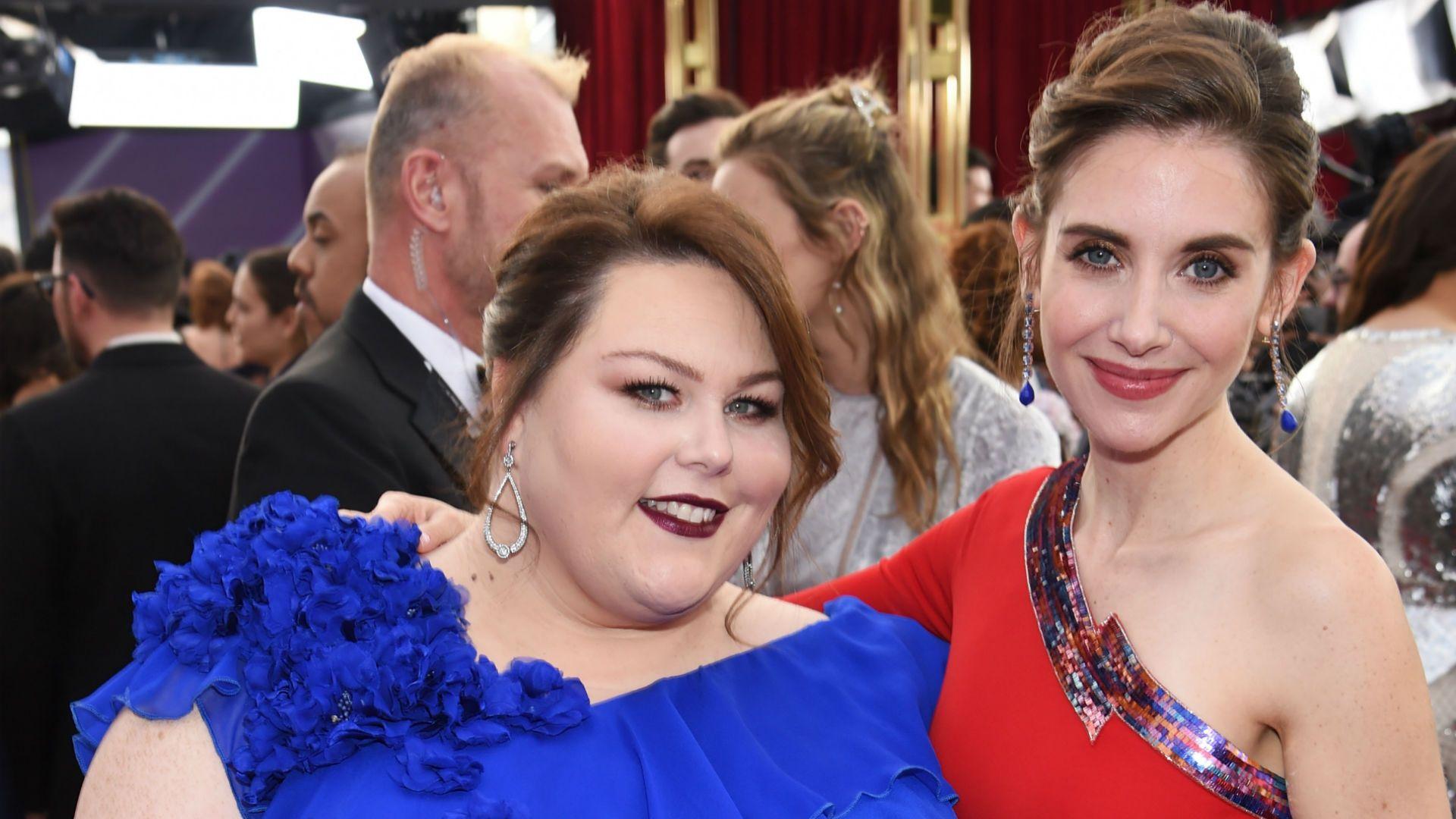 Chrissy Metz & Alison Brie Praise Each Other After That Golden