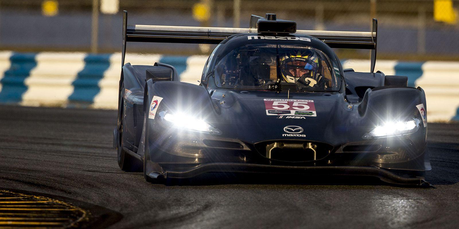 A Tour of Mazda's New Daytona Prototype Race Car From James Hinchcliffe