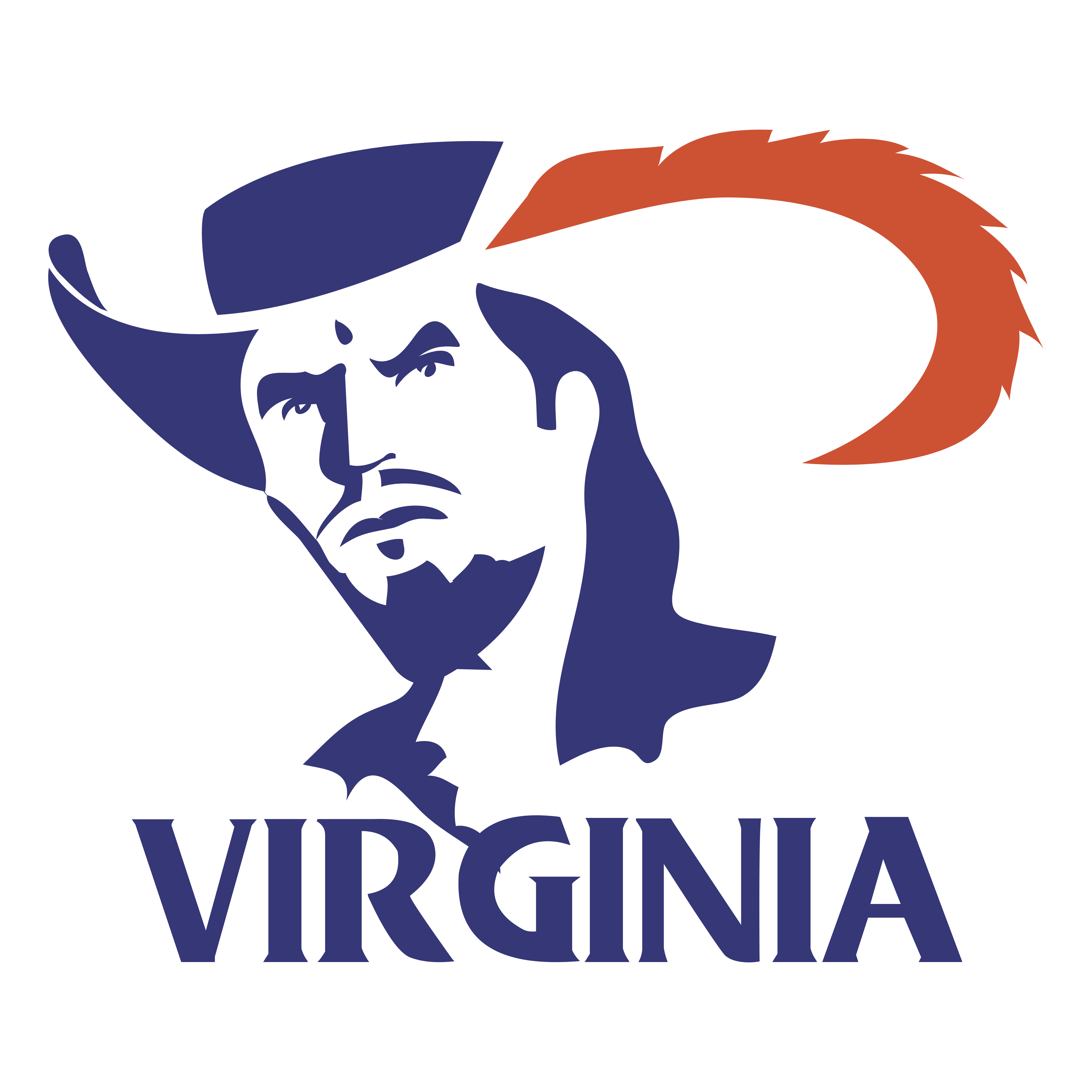 Virginia Cavaliers Logo Vector Clipart Design