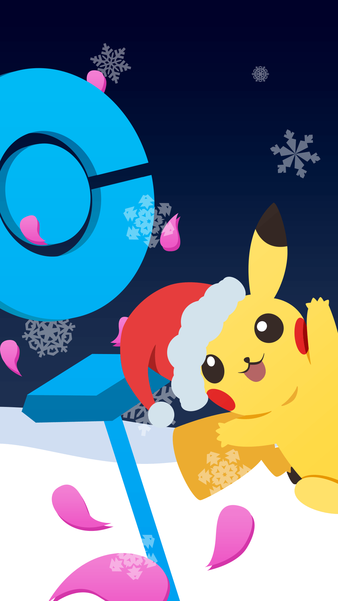 Finally caught a SantaChu's a Santa Pikachu Wallpaper