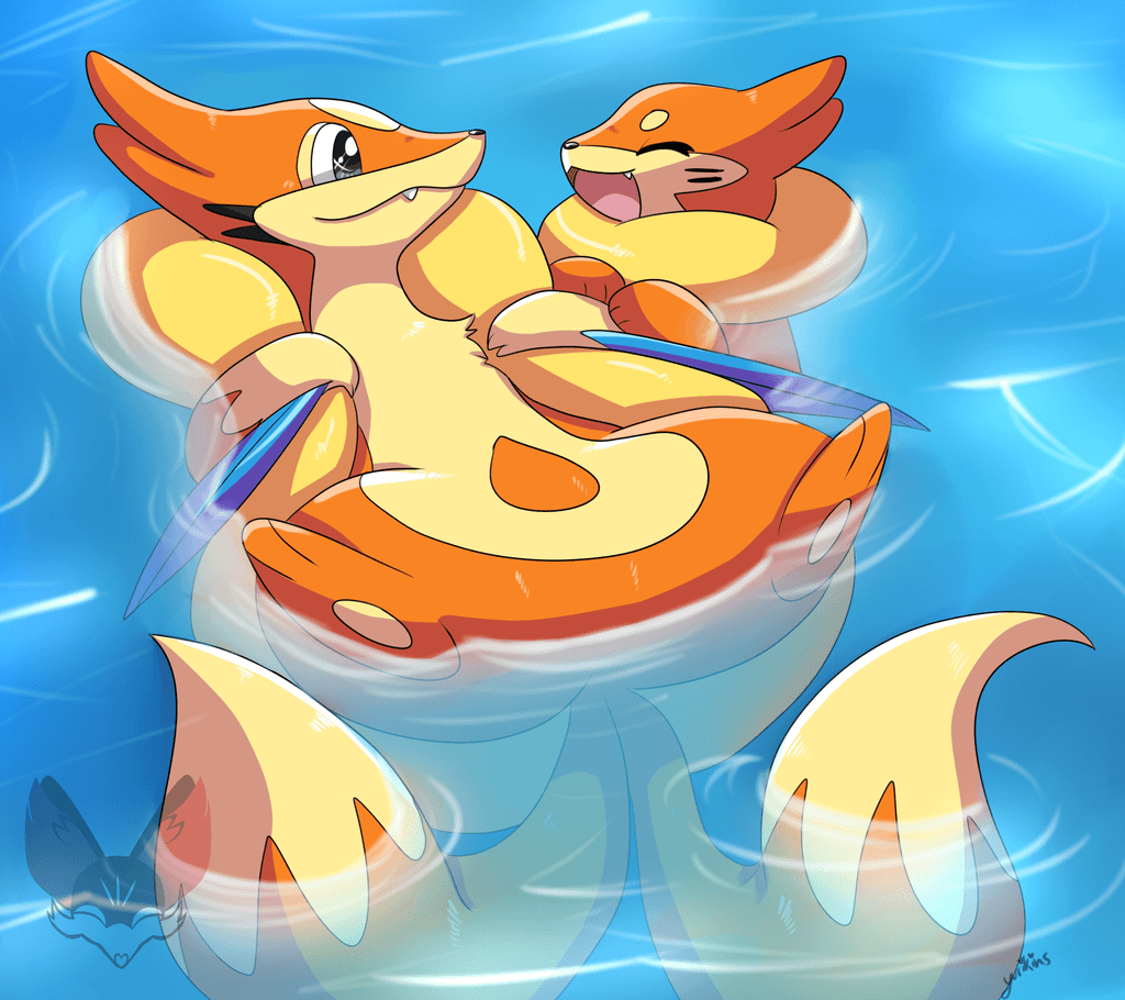Floatzel Pokémon Wallpaper