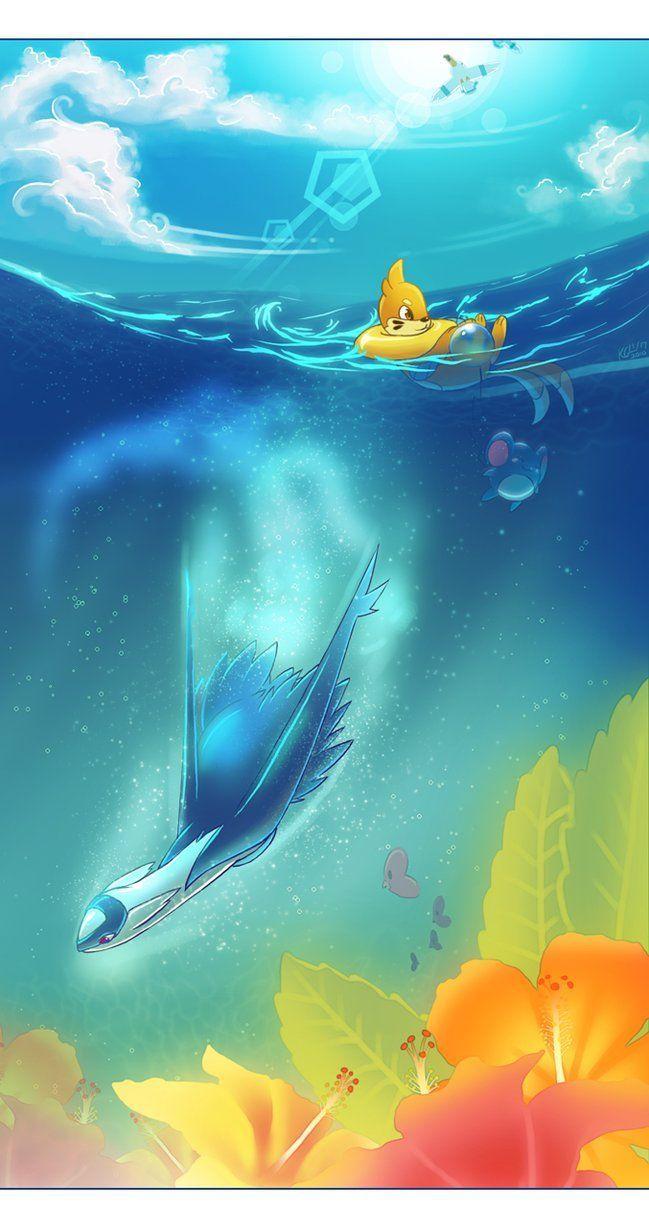 Because Buizel is all Just your average ordinary day on the ocean