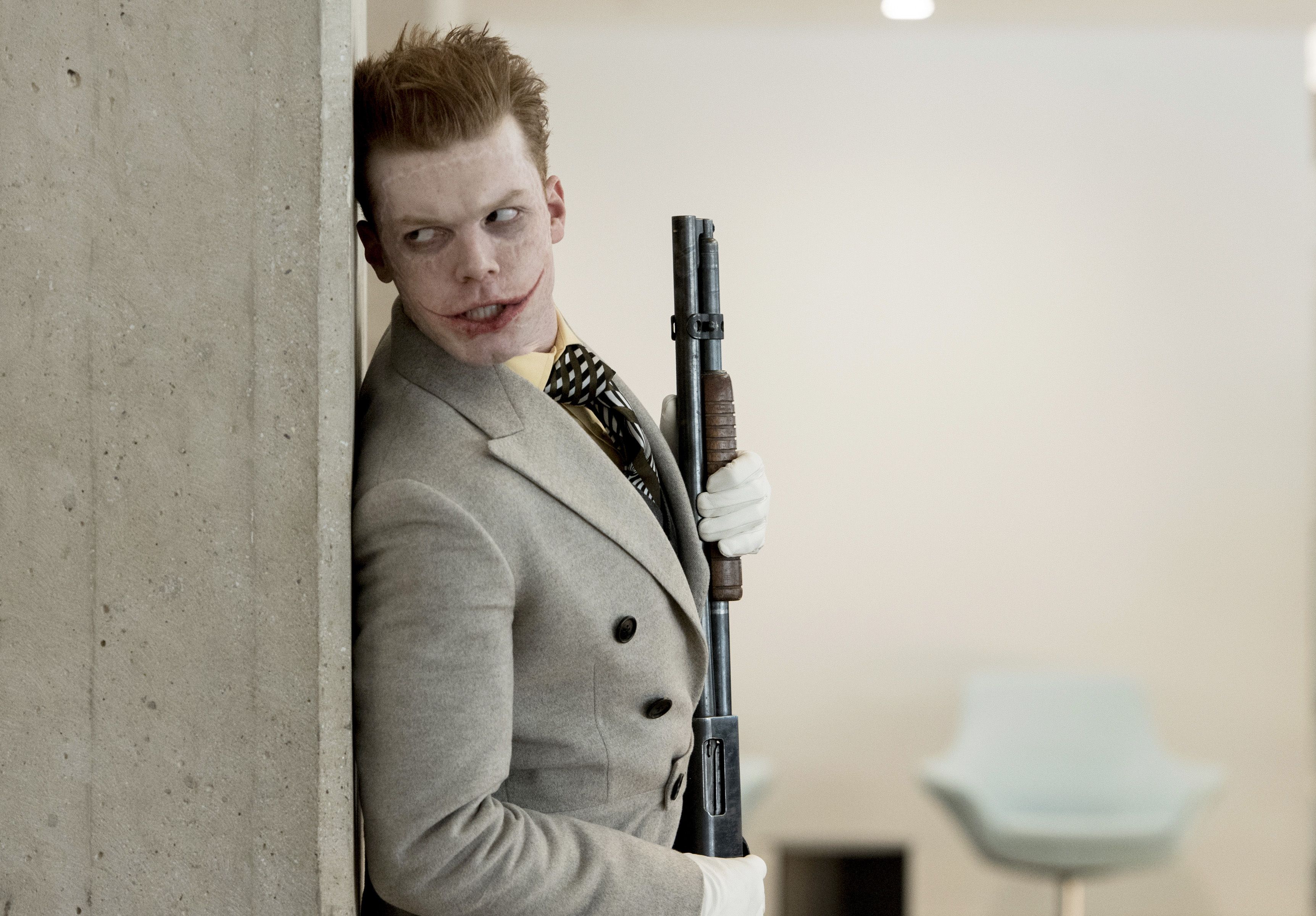 GOTHAM: Jerome (The Joker?) Robs A Bank In New Photo From Season 4