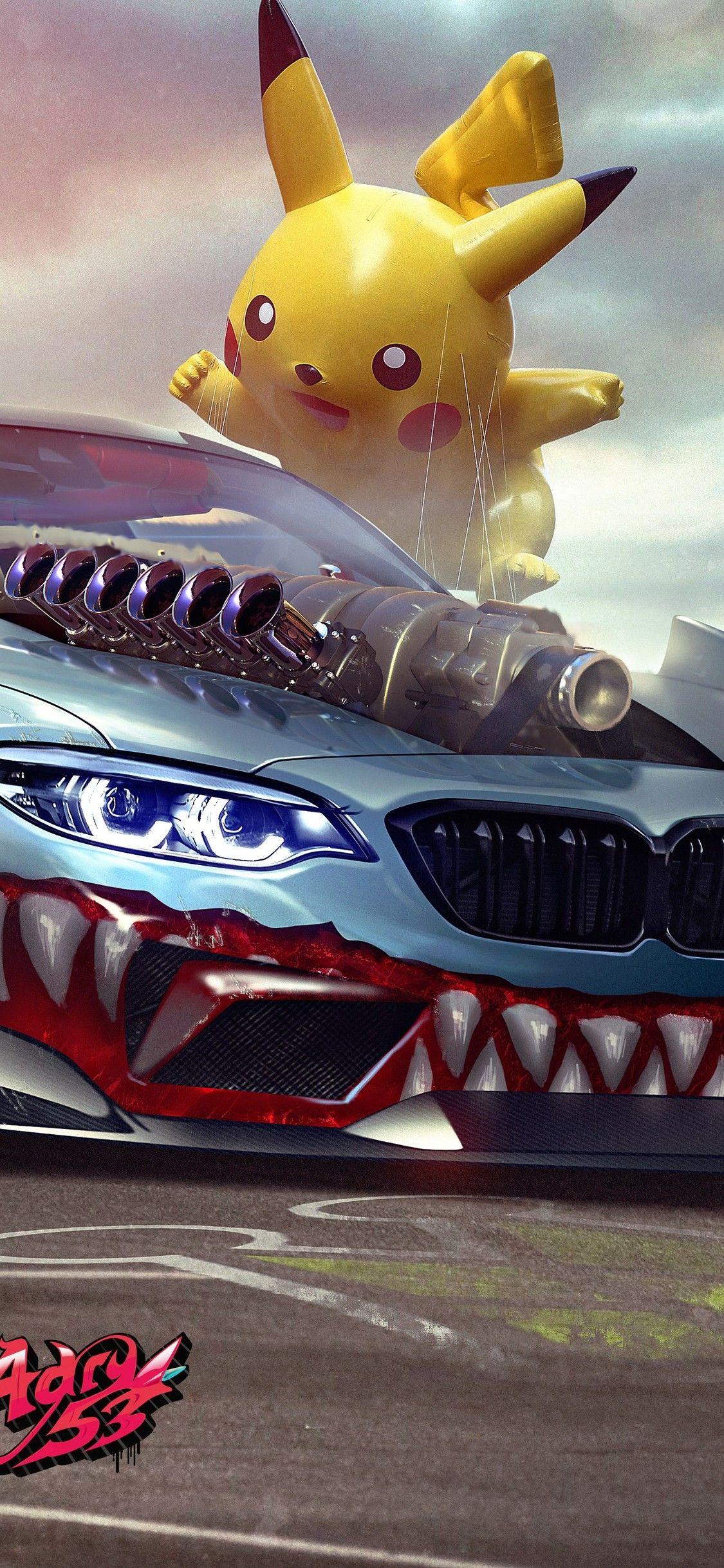 BMW M2 Supercharged Pokemon iPhone XS, iPhone iPhone X