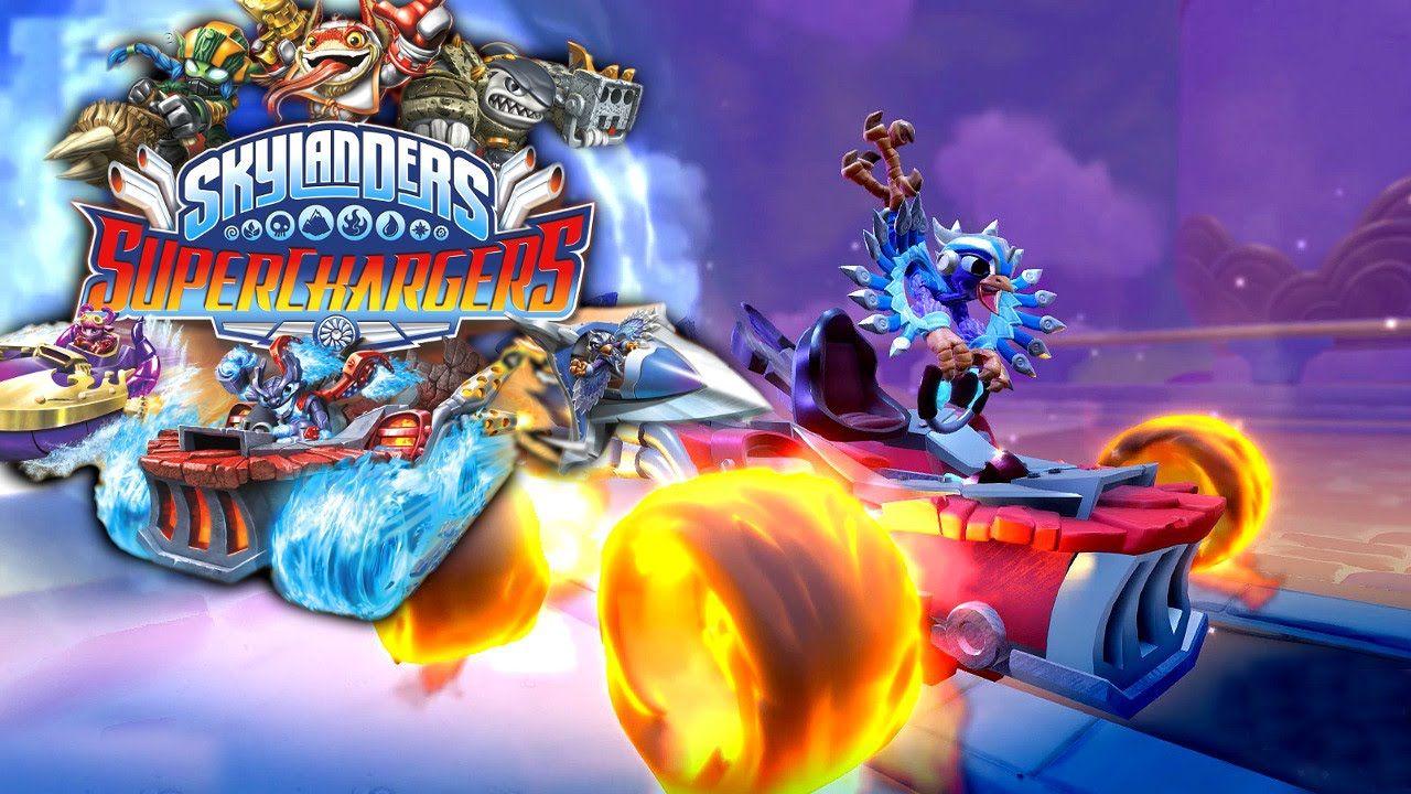 Skylanders SuperChargers Game Play & Toy Reveal