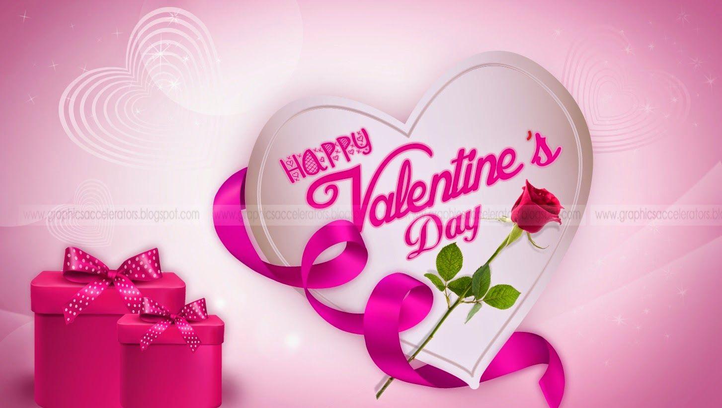 Free Top Wallpaper Pink Heart Hd Wallpaper On Valentines Day