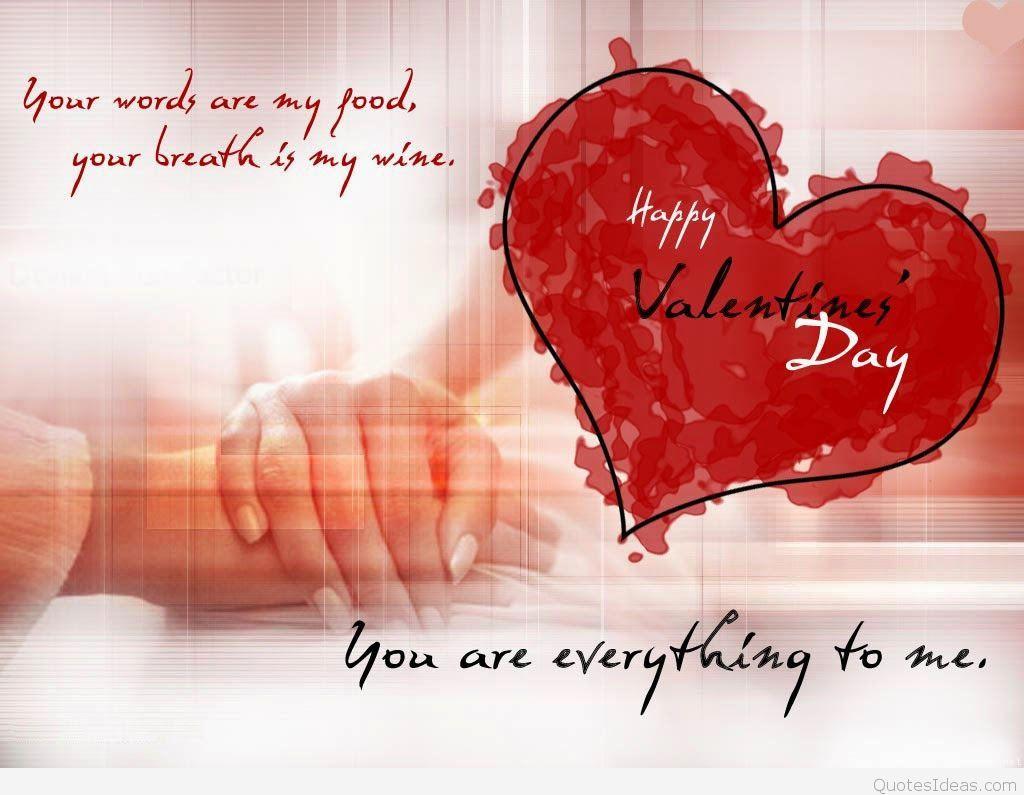 Happy Valentine's Day Heart Love wallpaper quote