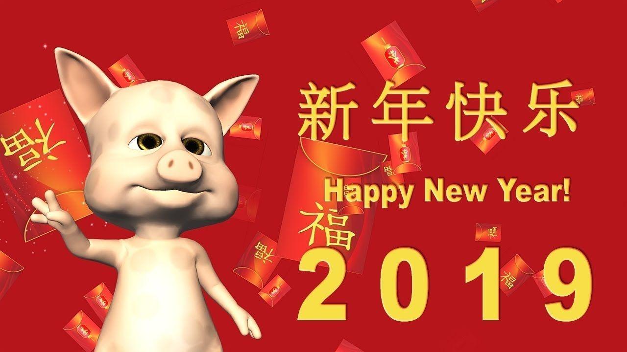Happy New Year 2019! Happy Chinese New Year of