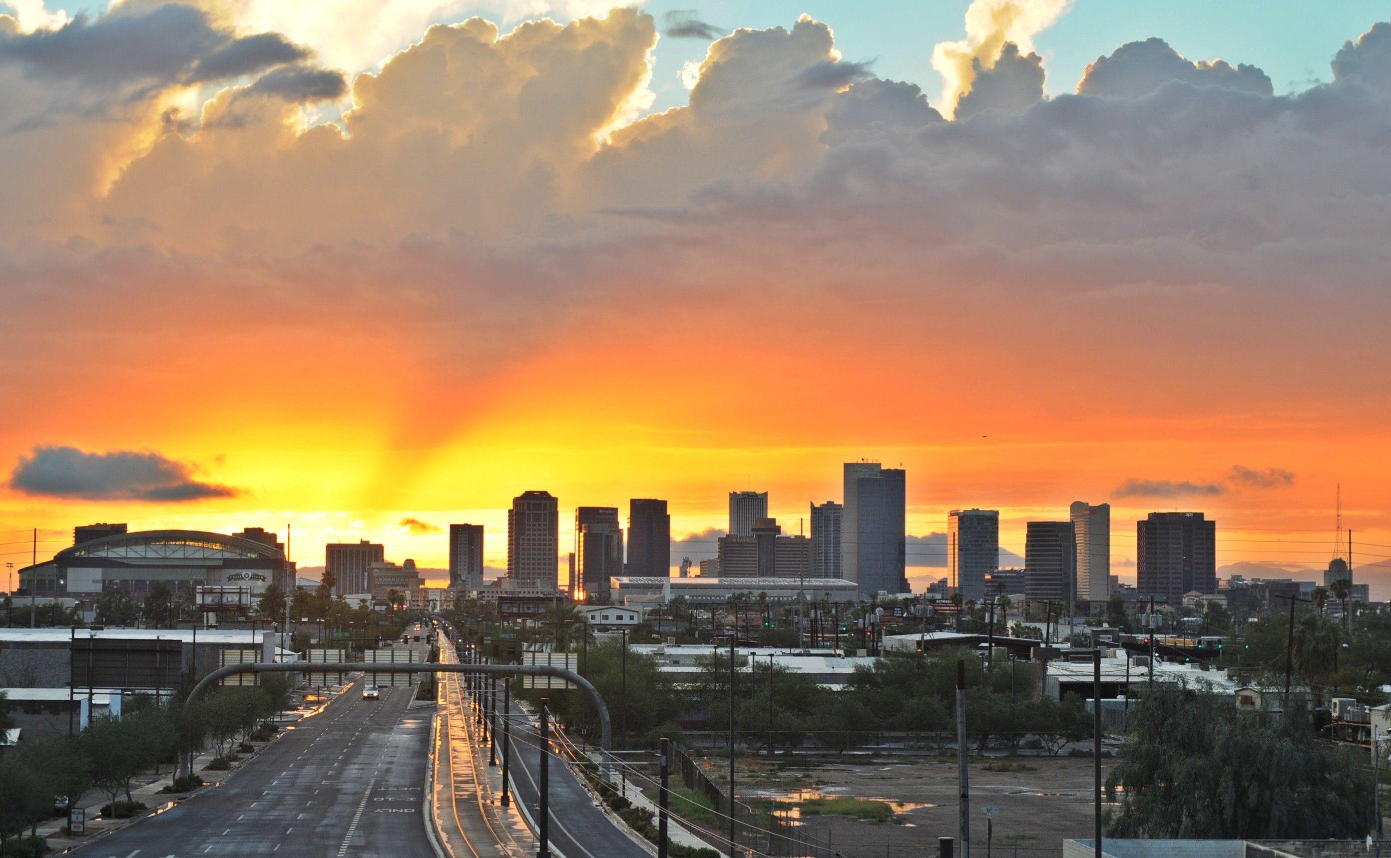 Sunset at Phoenix, Arizona · USA Image · The Big Photo
