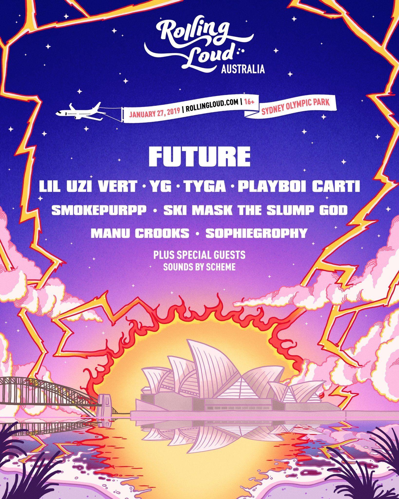 JUST ANNOUNCED Uzi is still performing at Rolling Loud Australia