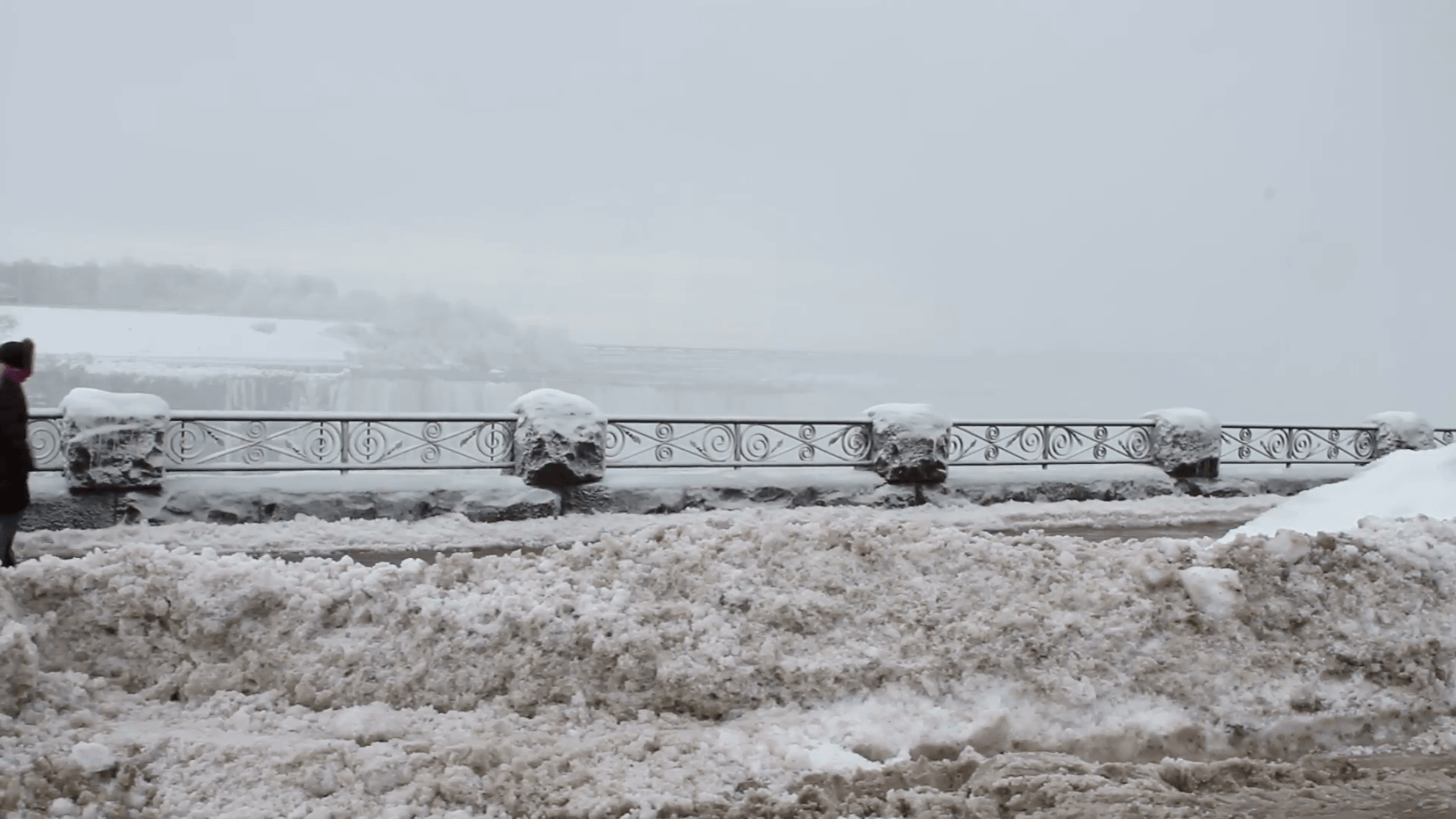 Niagara Falls frozen after after polar vortex lowered temperature