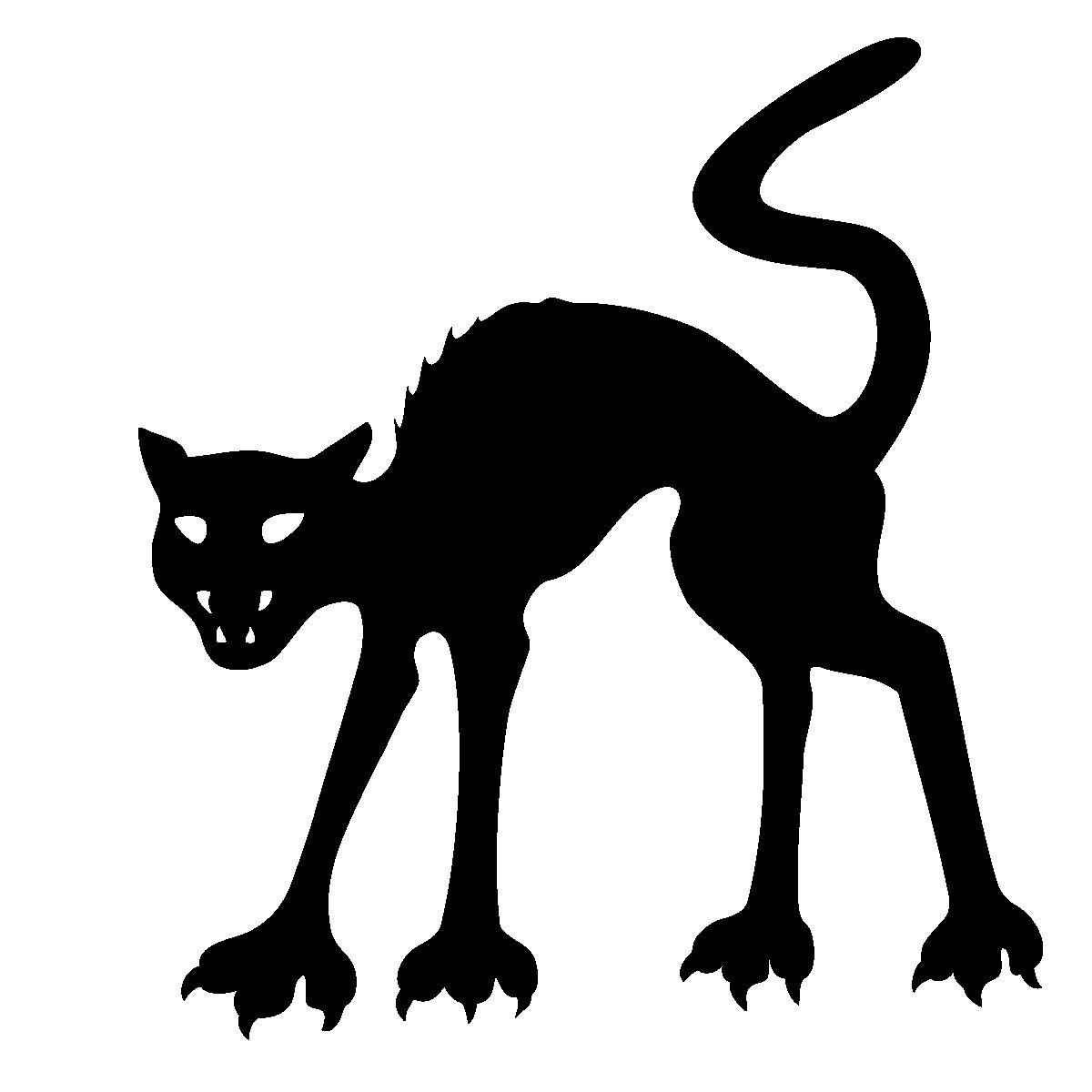 Free Scary Halloween Cat, Download Free Clip Art, Free Clip Art on Clipart Library