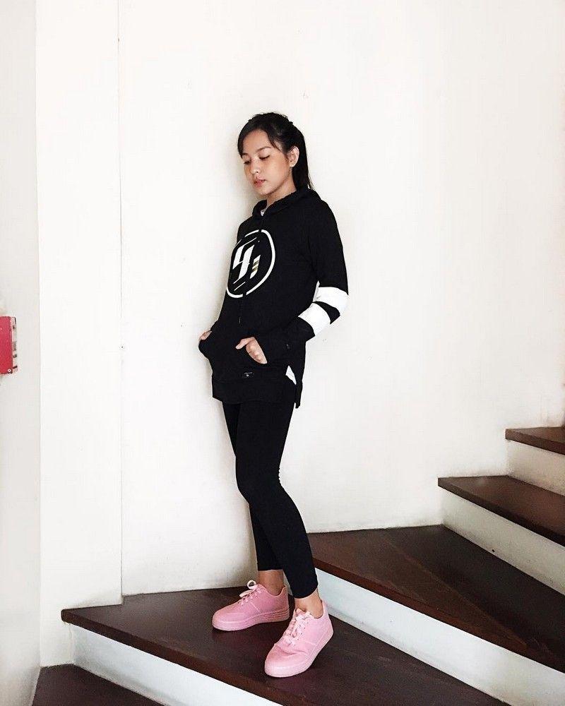 photo of Kyline Alcantara that show how she transformed into a