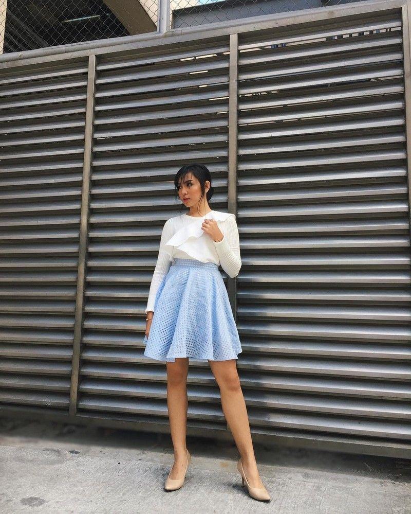 photo of Kyline Alcantara that show how she transformed into a