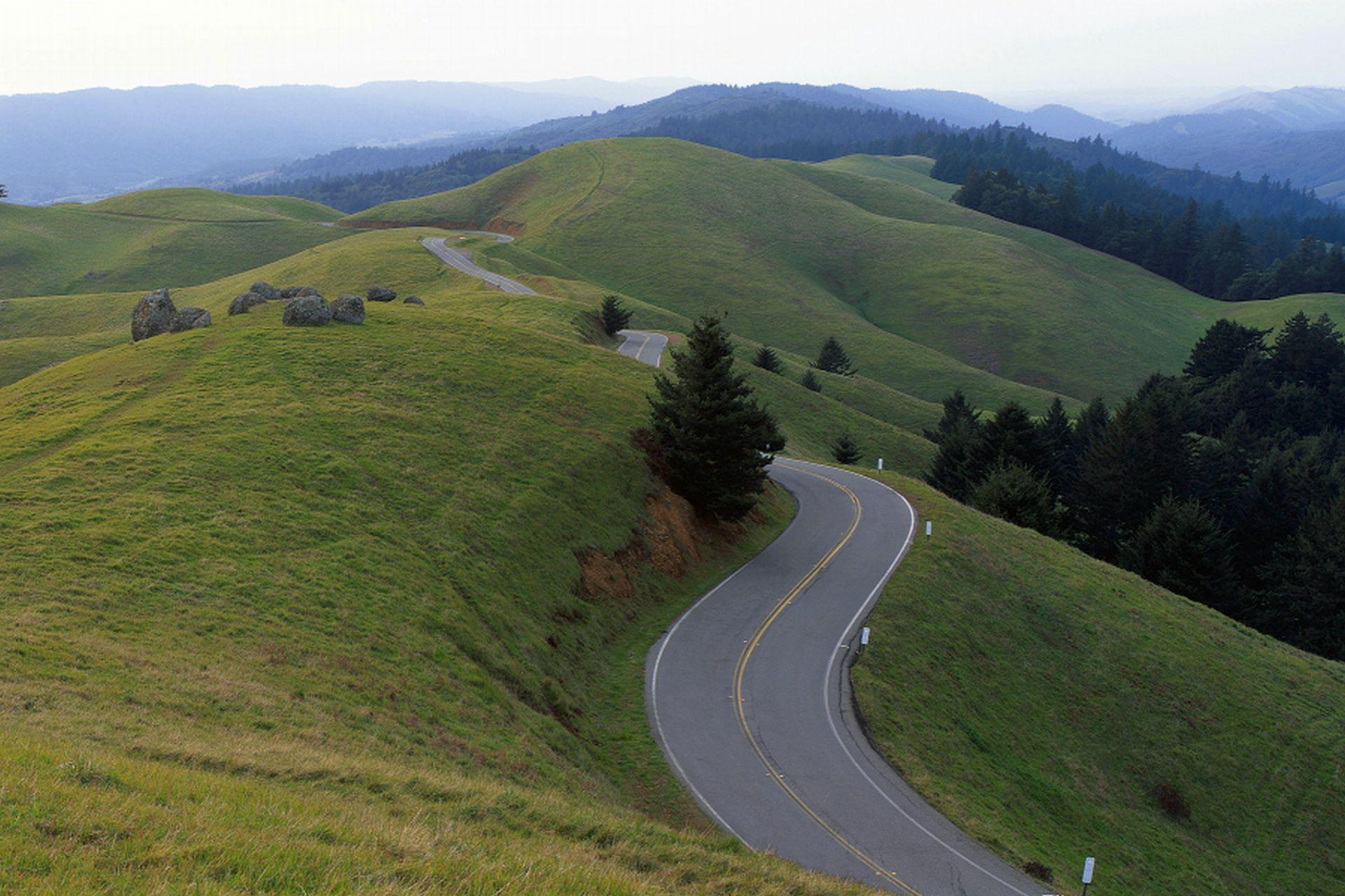 Mountain Road Wallpaper