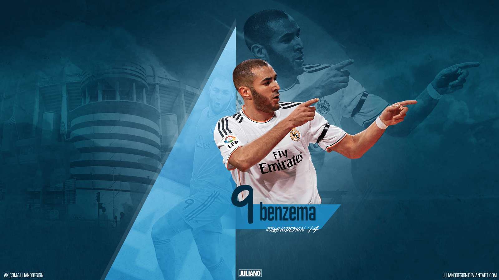 1600x900px Benzema Wallpaper 2017