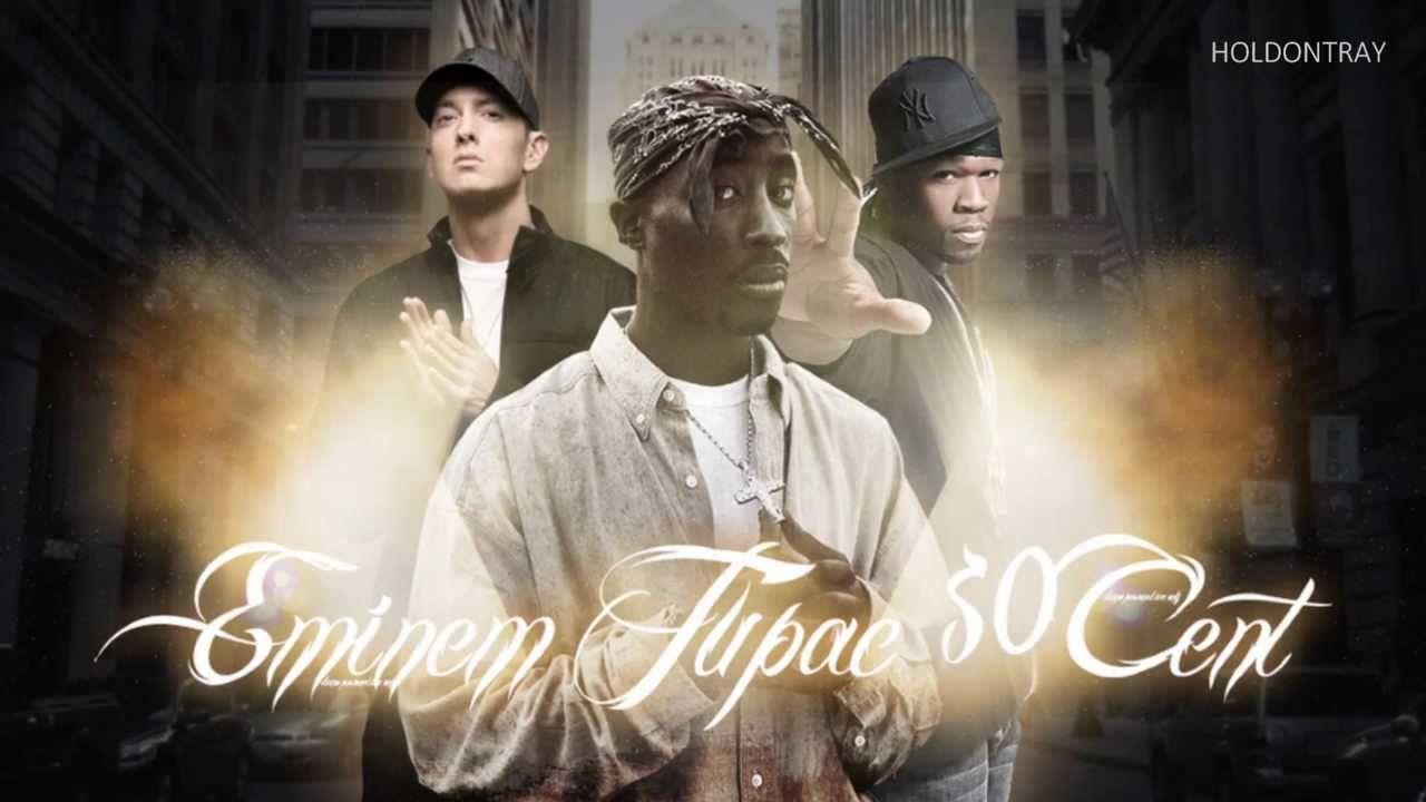 Eminem'm Strapped Ft. 2Pac & 50Cent (New 2014)