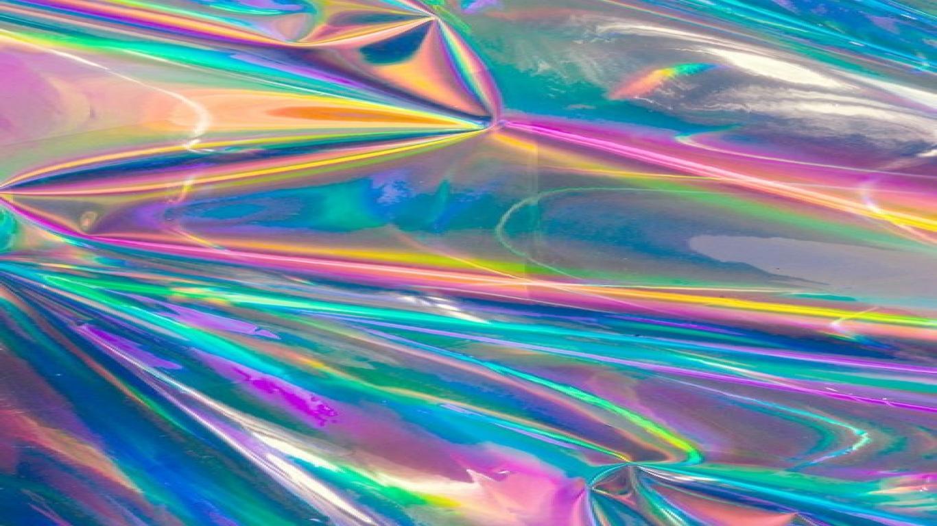 3d render, abstract background, iridescent holographic foil, metallic  texture, ultraviolet wavy wallpaper, fluid ripples, liquid metal surface,  esoteric aura spectrum, bright hue colors Stock Photo | Adobe Stock