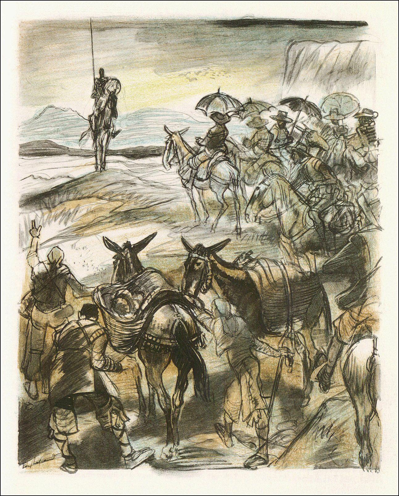 Miguel de Cervantes Saavedra. Don Quixote, the ingenious gentleman