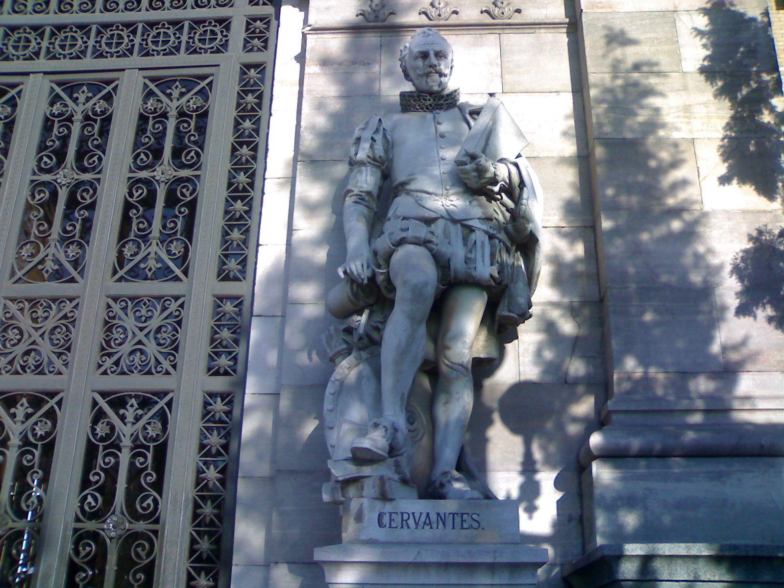 Miguel de Cervantes at the National Library