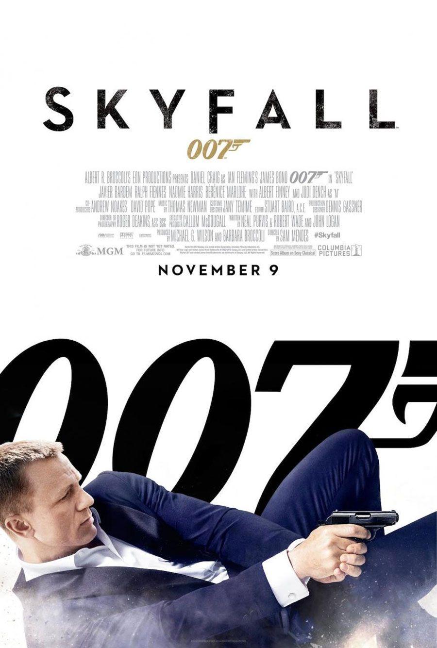 The James Bond 007 Dossier. Skyfall Movie Posters