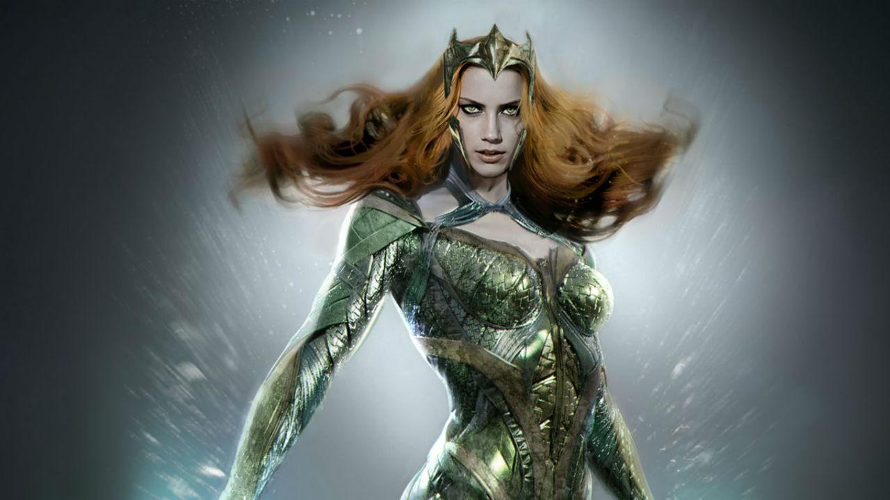 Justice League: Exclusive First Look at Amber Heard as Mera